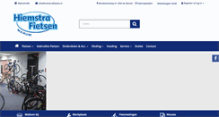 Desktop Screenshot of hiemstrafietsen.nl